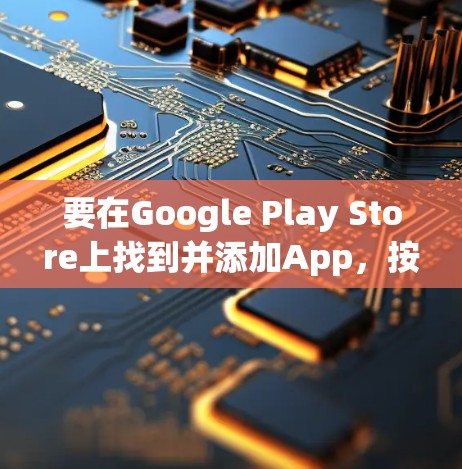 要在Google Play Store上找到并添加App,按照以下步骤操作 要在Google Play Store上找到并添加App,按照以下步骤操作